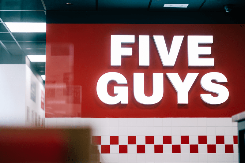 Rejoignez l’équipe Five Guys et vivez une nouvelle expérience !
